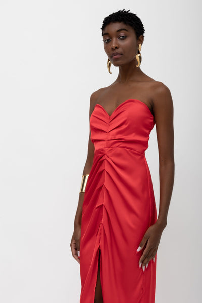 SAVANNA RED DRESS