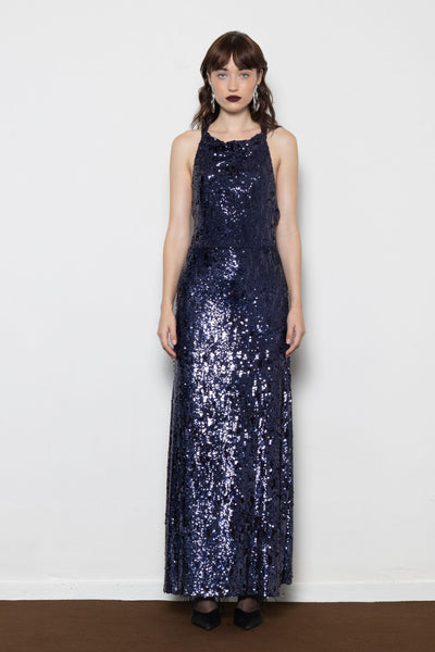 NIGHT GLOW BLUE GOWN