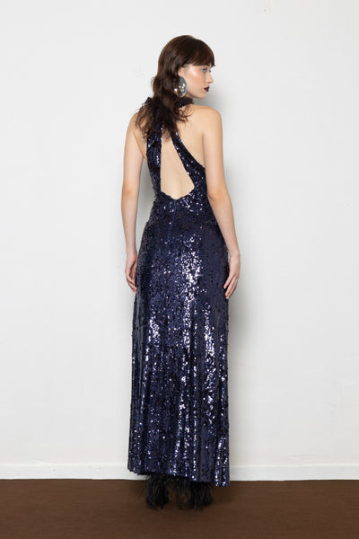 NIGHT GLOW BLUE GOWN