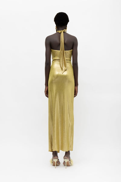 CANELA OLIVE DRESS