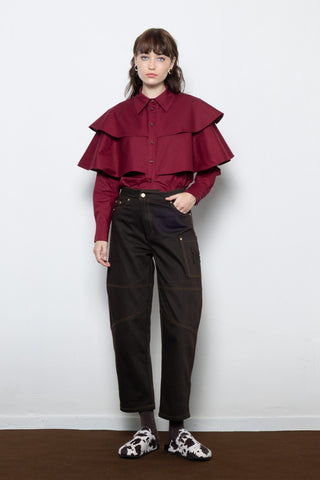 BARREL RACER BROWN DENIM