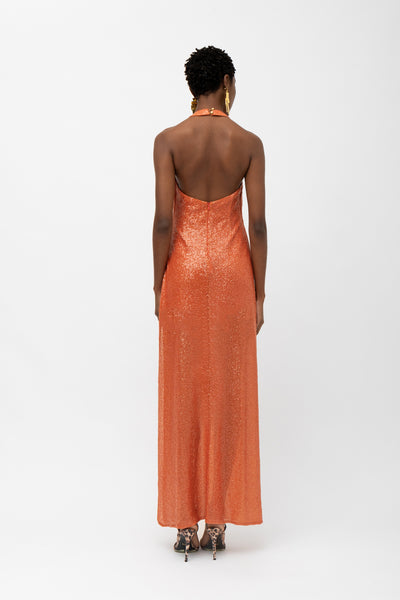 NAISHA ORANGE DRESS