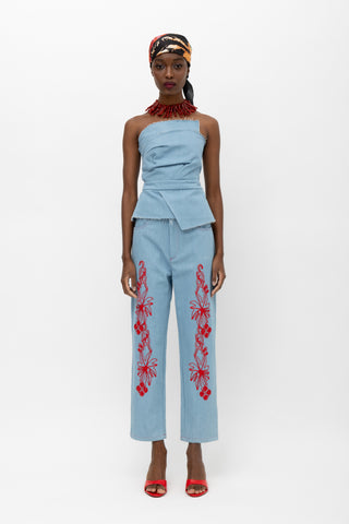RIANA PANTS APPLIQUE