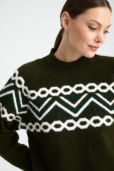 VITOW Khaki SWEATER