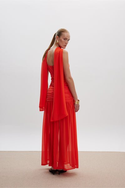 Eliza Aperol Dress