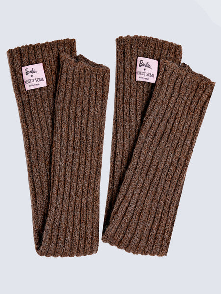 PIROUETTE LEG WARMERS BROWN