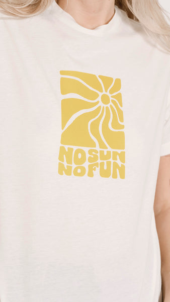 CATALINA OFF-WHITE NO SUN NO FUN