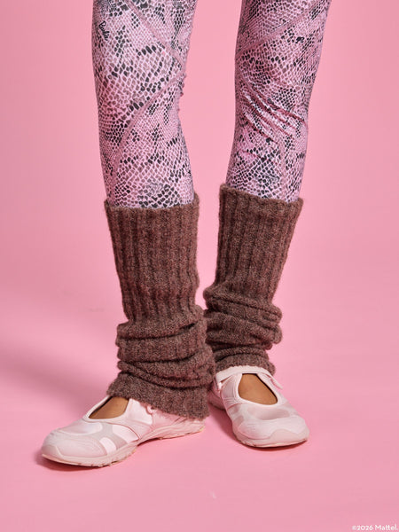 PIROUETTE LEG WARMERS BROWN