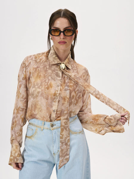 AYANNA BEIGE SHIRT