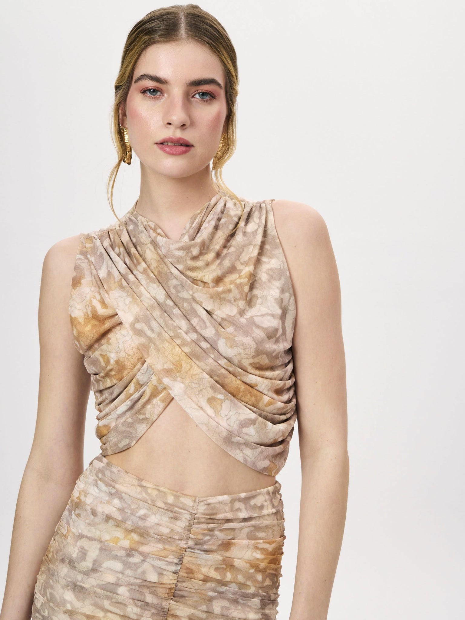 BELLUS BEIGE TOP
