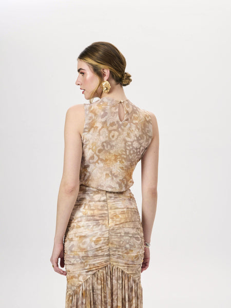 BELLUS BEIGE TOP