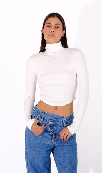 ELMA OFF-WHITE top