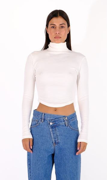 ELMA OFF-WHITE top