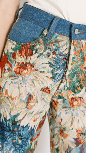 GWEN INDIGO FLOWERS