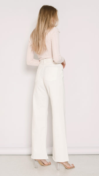 MARISSA OFF-WHITE CROPPED