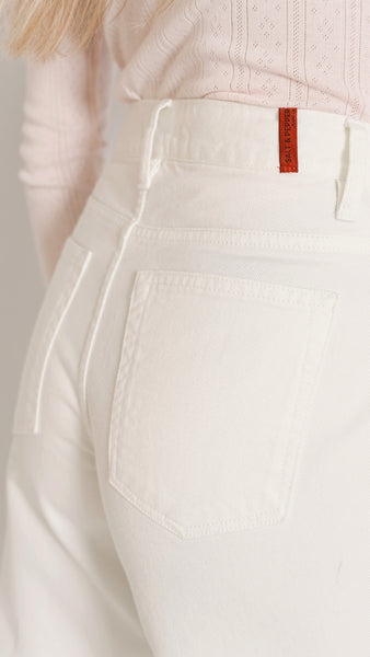 MARISSA OFF-WHITE CROPPED