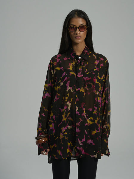 LORENZA BLACK SHIRT