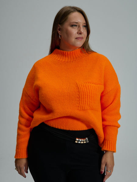 GRANADA ORANGE SWEATER