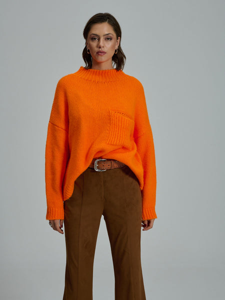 GRANADA ORANGE SWEATER