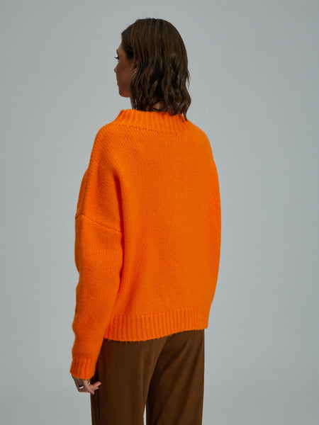 GRANADA ORANGE SWEATER