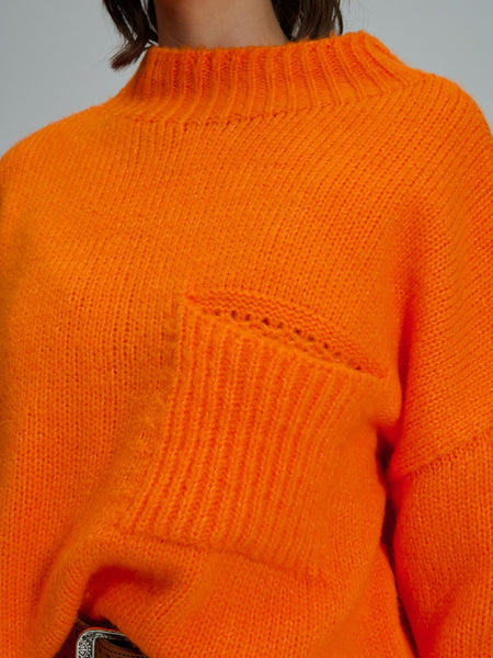GRANADA ORANGE SWEATER